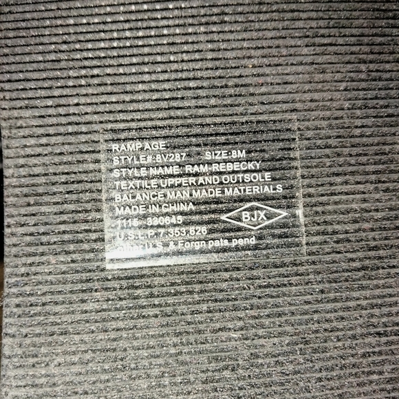 Rampage (Size 8) Black & White Zebra Print Cloth Fabric Sling Yoga Thong Sandals - Picture 6 of 7